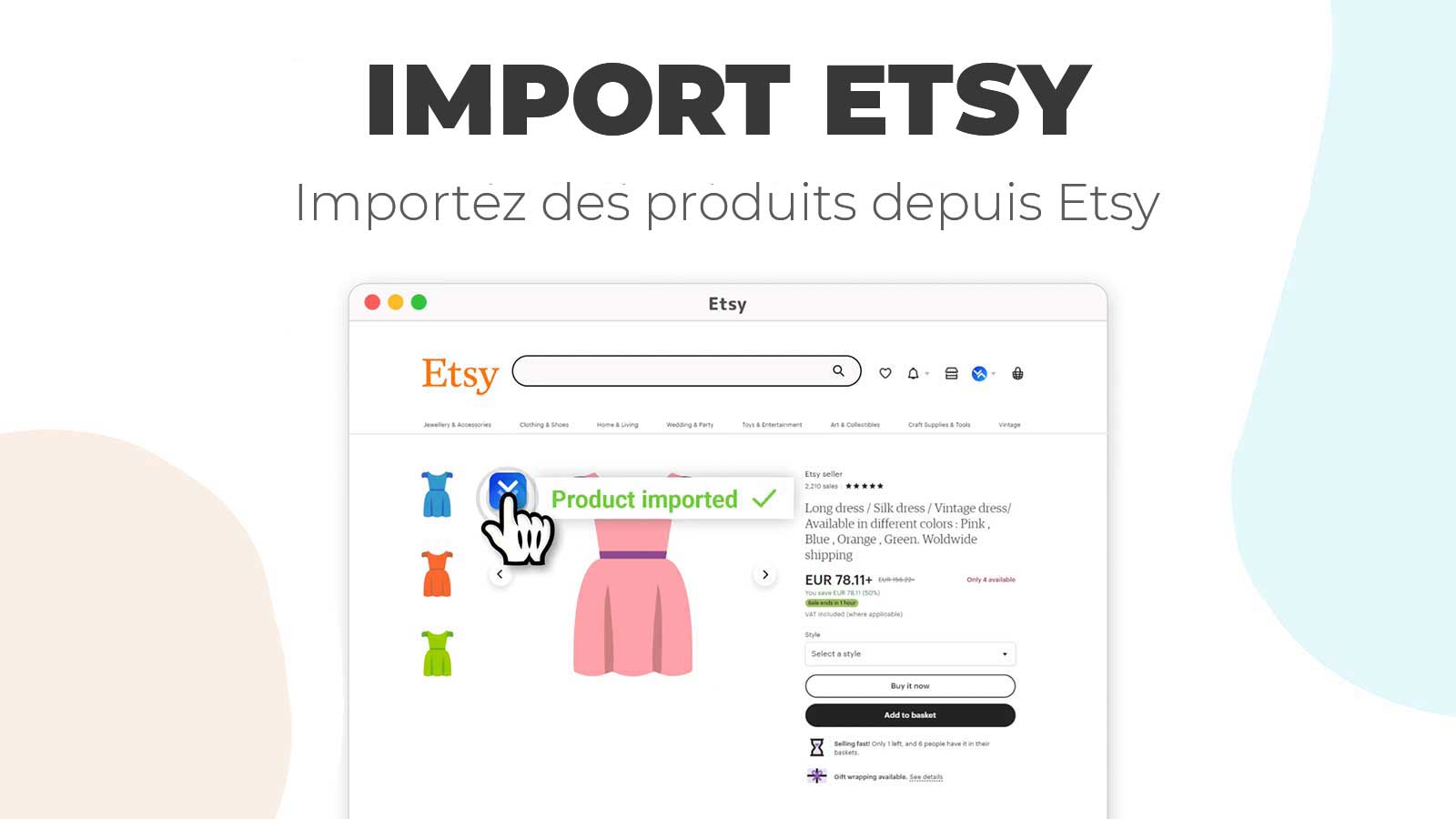 Importer des produits Etsy sur Shopify (dropshipping)
