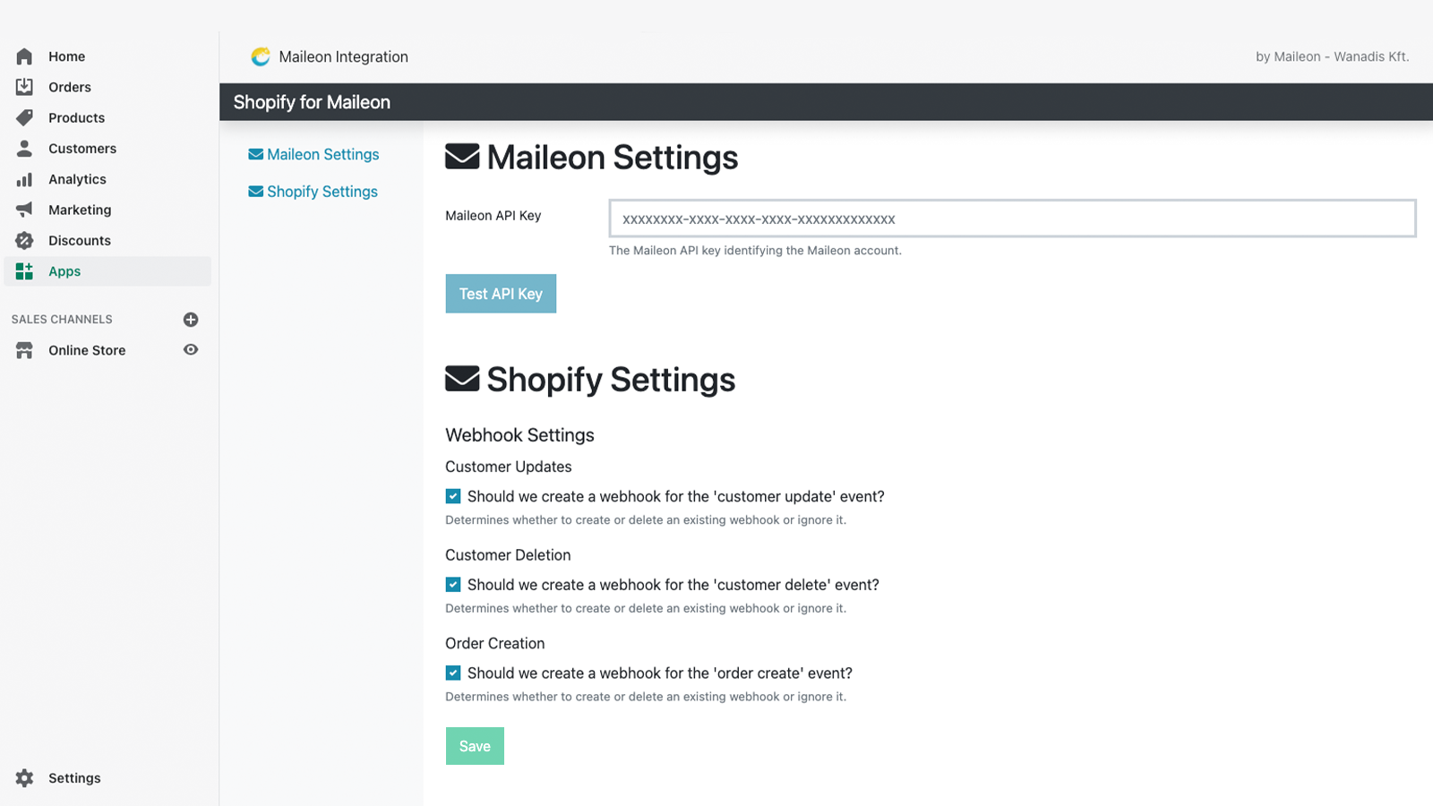 Maileon Integration - Provides synchronization between the 2 system. |  Shopify App Store