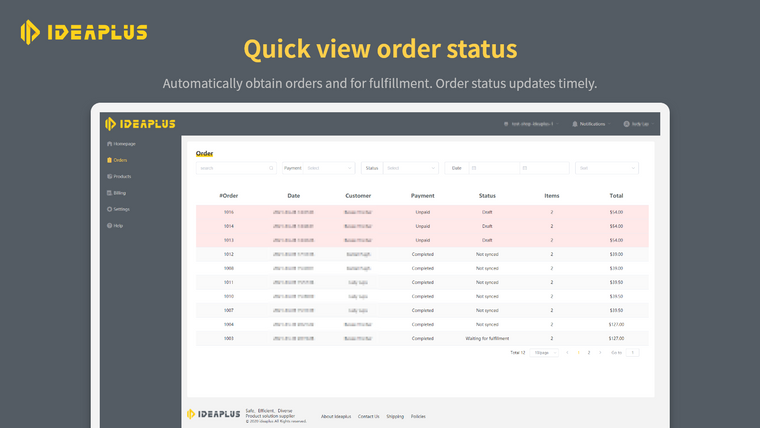 Ideaplus：Global Dropshipping Screenshot