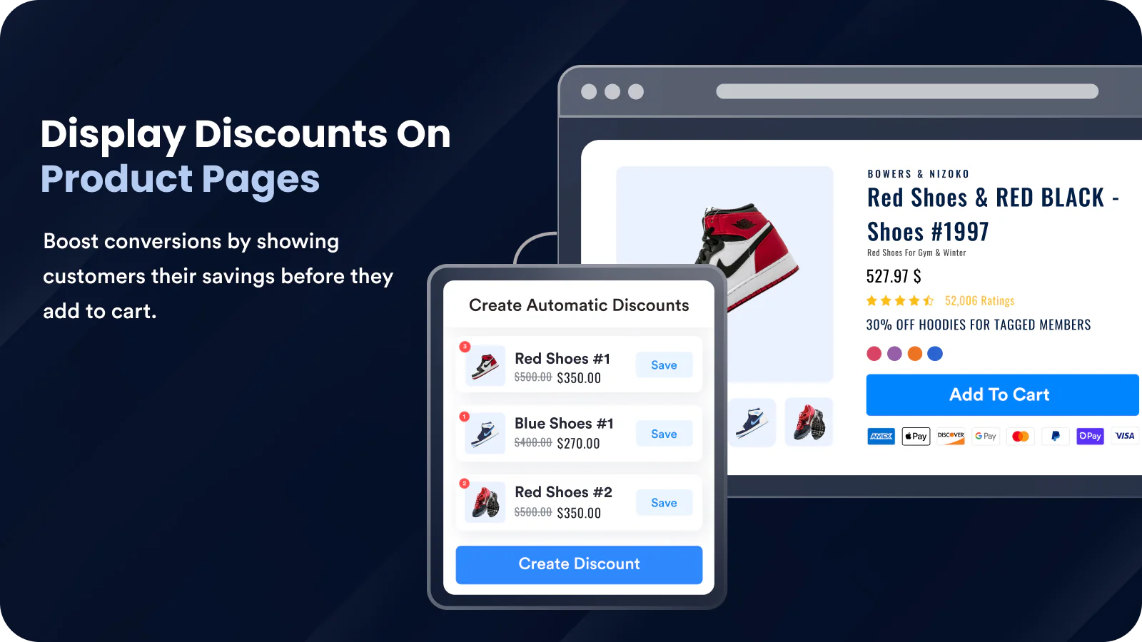 Show Discounts on Product Pages to Boost Conversions