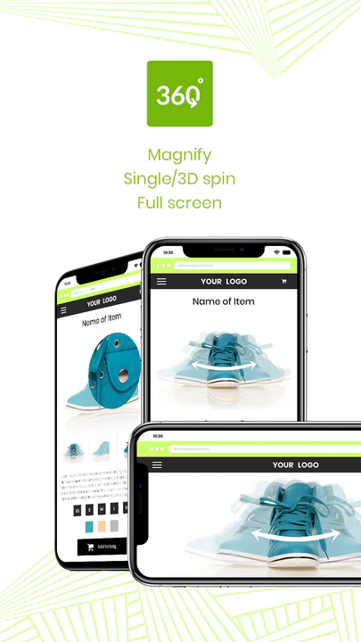 View gorgeous 360 product spins on any device