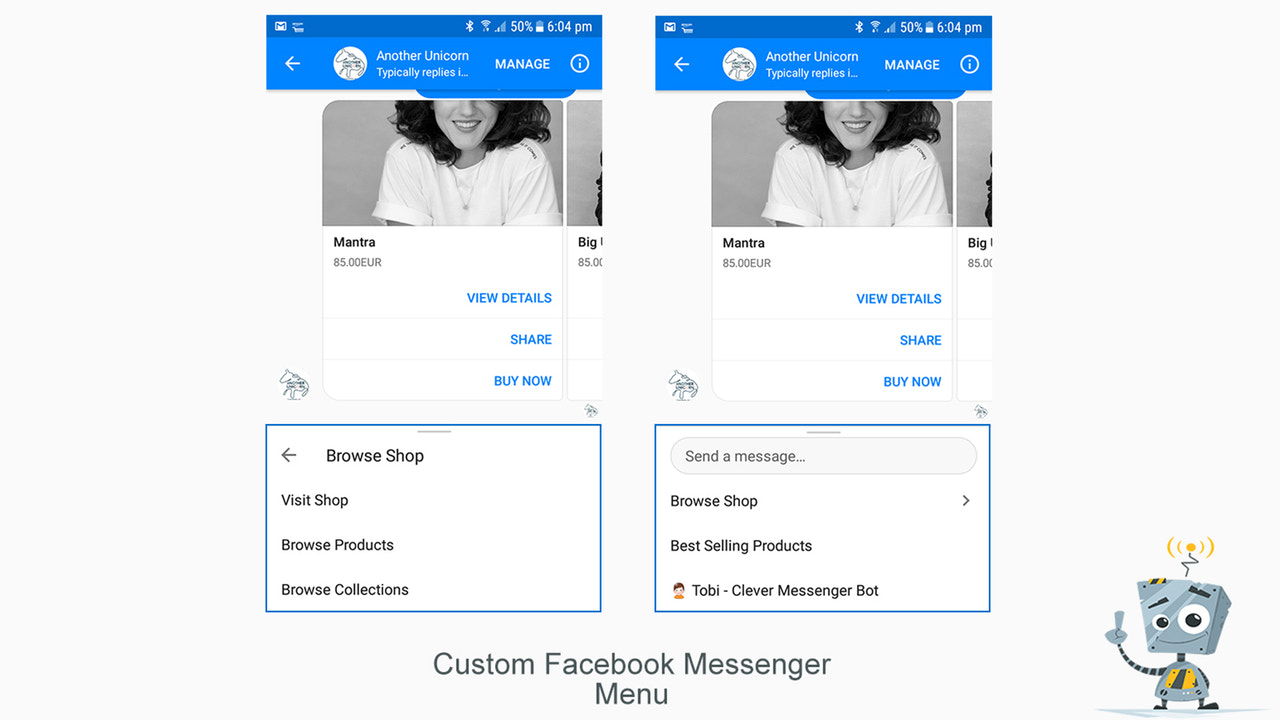 SMS + Récupération du panier abandonné avec SMS et Messenger