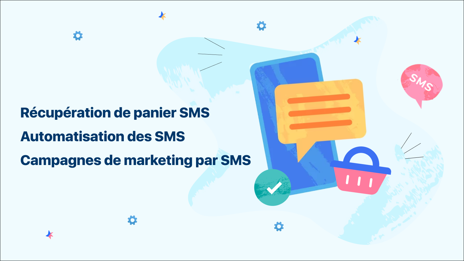 SMS automatisés + Facebook Messenger