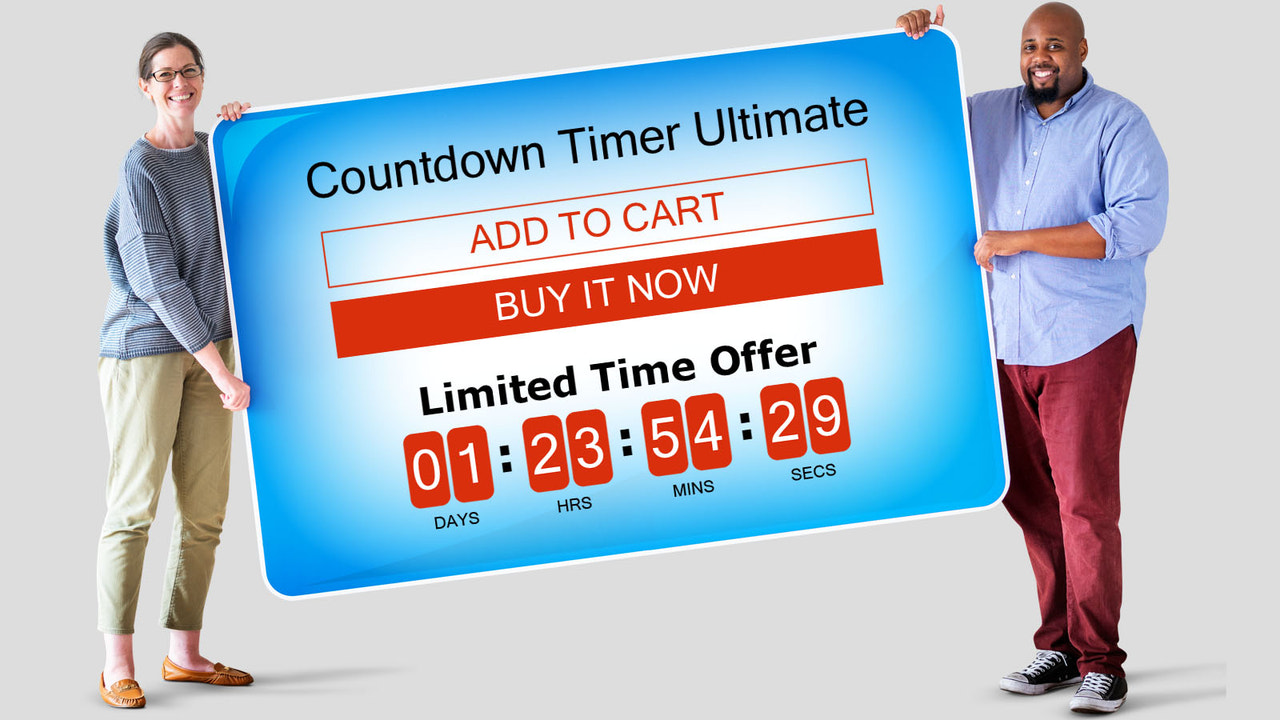 产品页面上的Countdown Timer Ultimate KILATECH