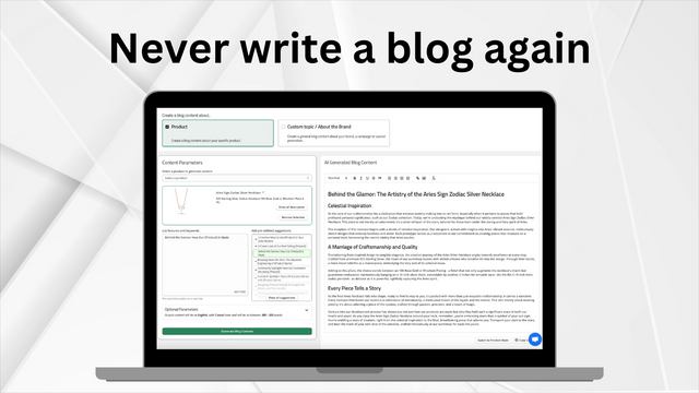 Instant Blog Copywriting and AI Content Creation