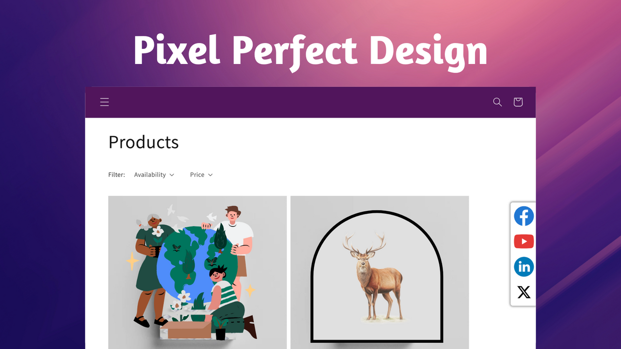 Pixel Perfect Design for every screens