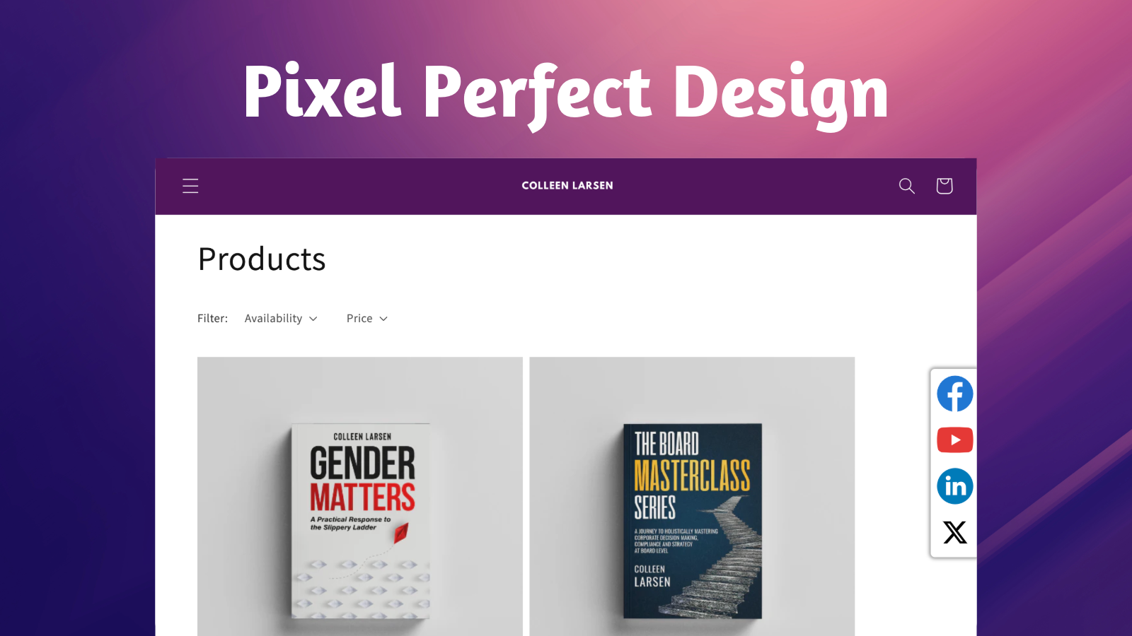 Pixel Perfect Design for every screens