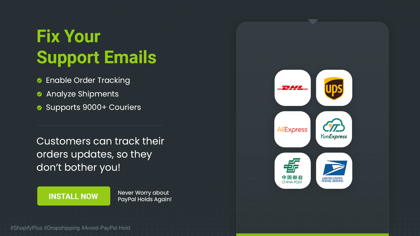 Order Tracking Integration with couriers 