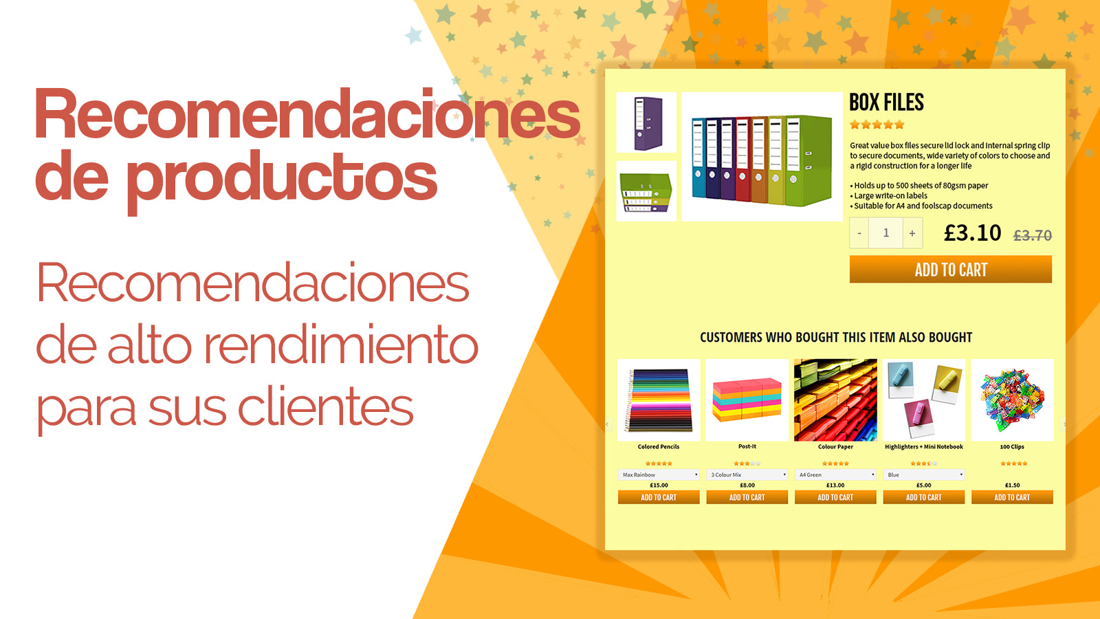 Excelentes recomendaciones para sus clientes