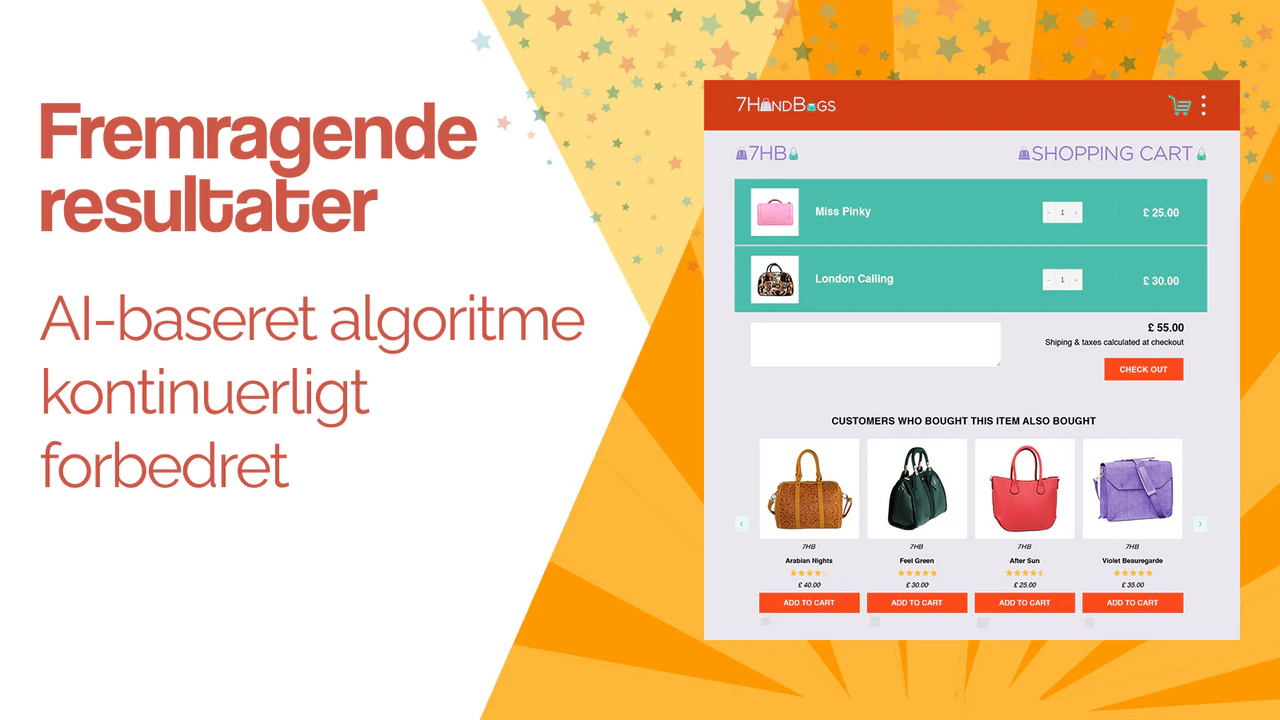 Algoritme lignende Amazon-anbefalinger