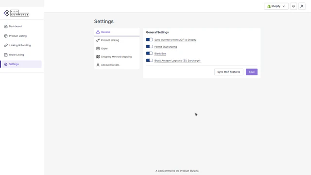 Configuraciones Generales