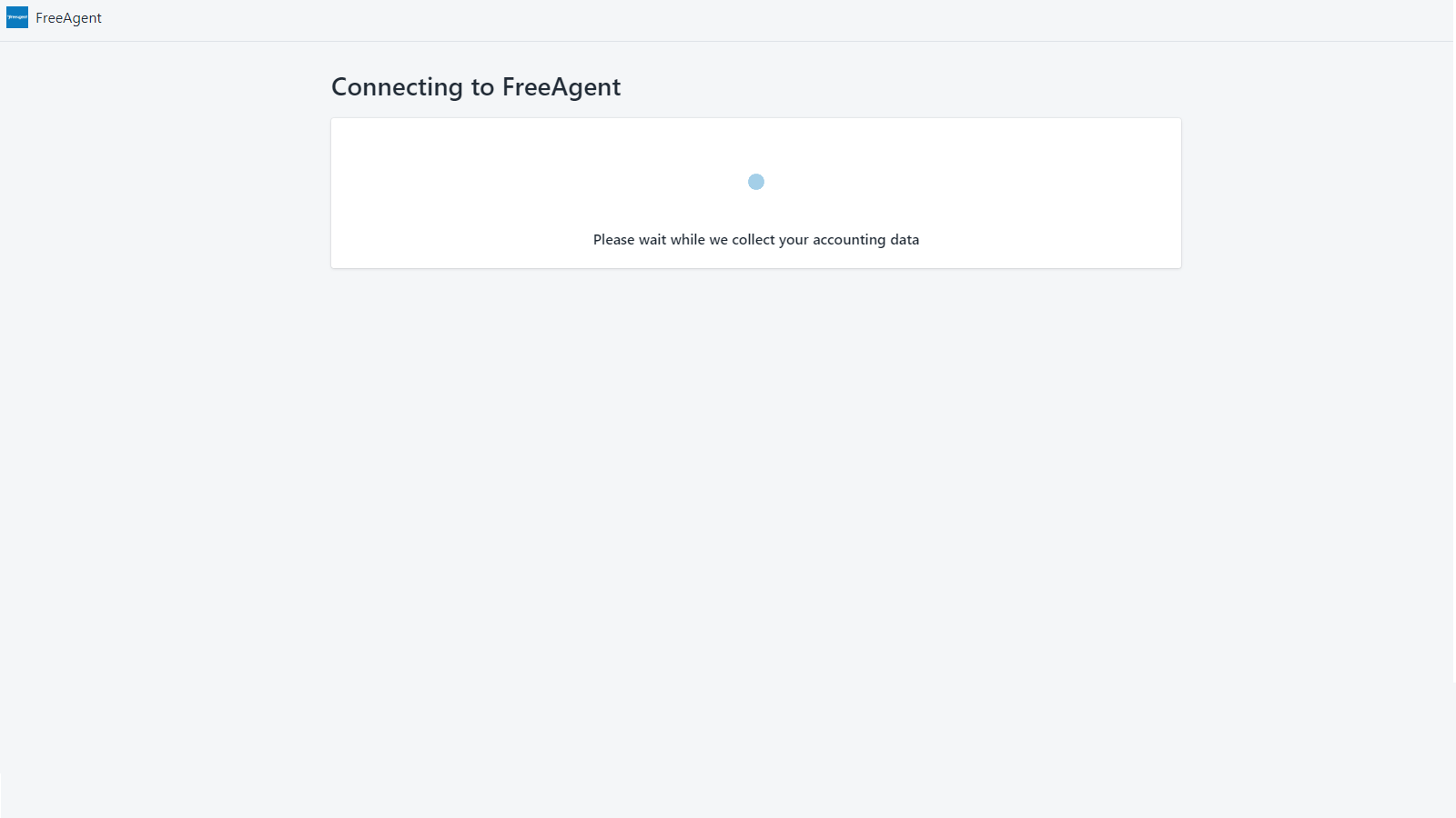 FreeAgent Screenshot