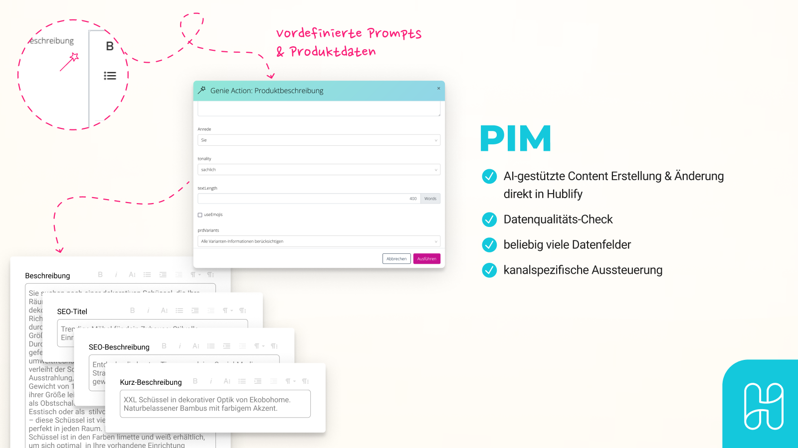 Product Information Management - AI-gestützte Software