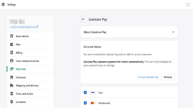 Install and activate LianLian Pay