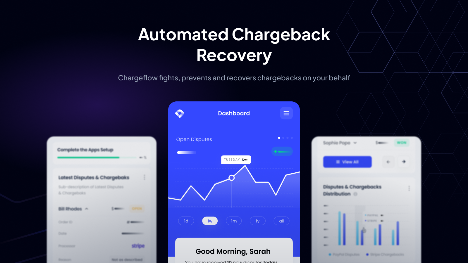 Recuperação de chargeback em movimento