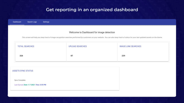 2 - Dashboard-Bildschirm