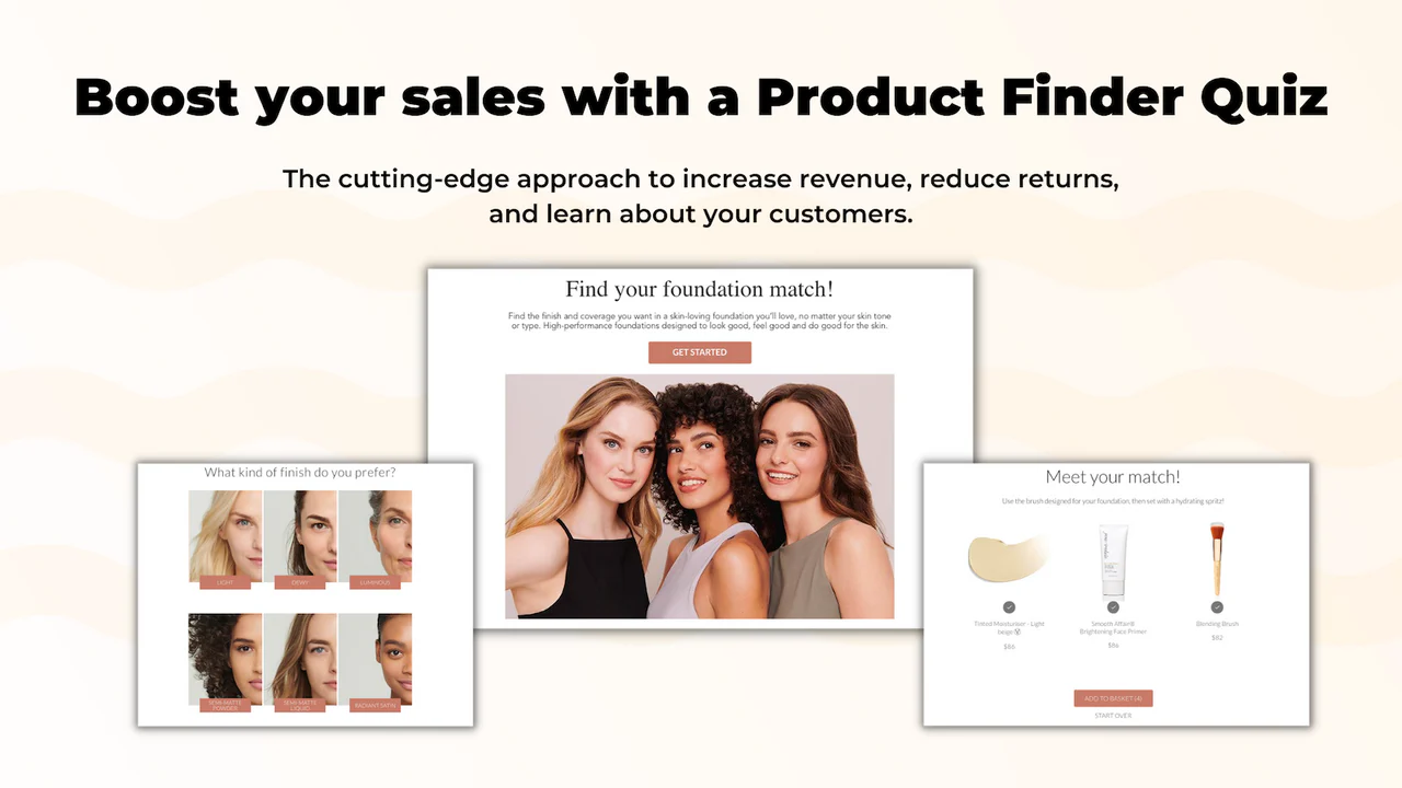Steigern Sie Ihren Verkauf mit einem Produktfinder-Quiz