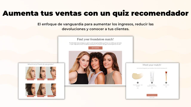 Aumenta tus ventas con un cuestionario buscador de productos