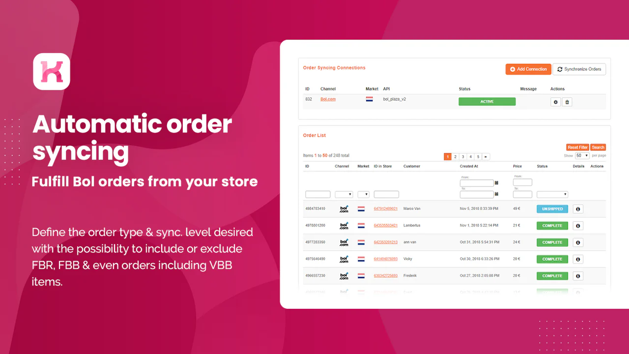 hoe te gebruiken Verdwijnen wang Bol.com: Automate your sales - Sell your products on Bol.com. Transfer  orders to your store | Shopify App Store