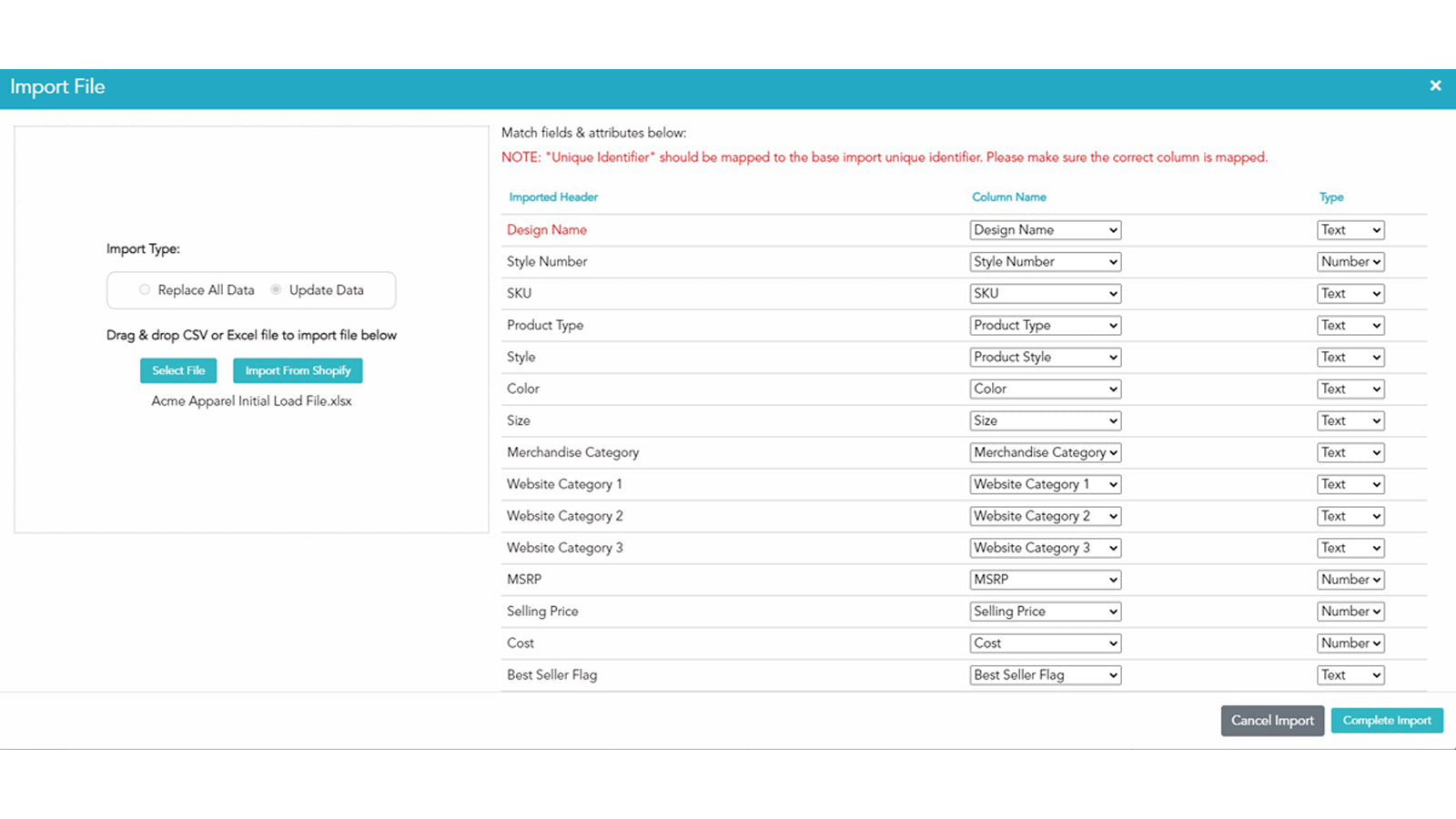 PIMdesk Screenshot