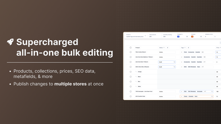 Espresso Bulk Editor Screenshot