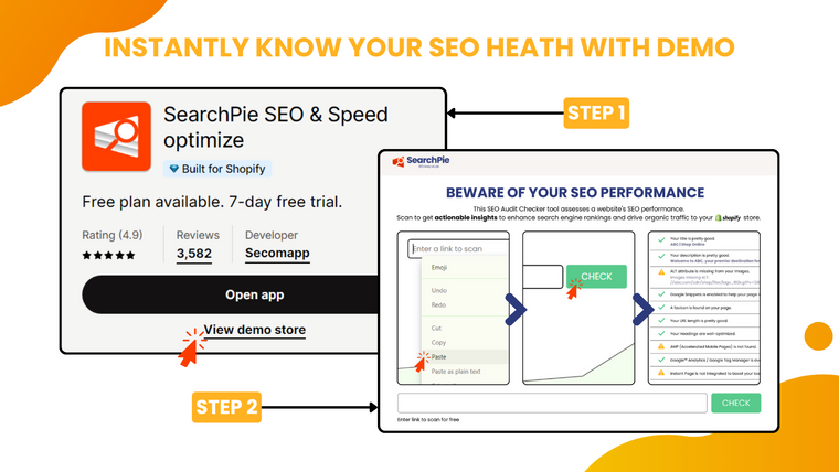 SearchPie SEO & Speed optimize Screenshot