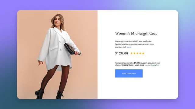 1-ShoppingGives - Product Widget