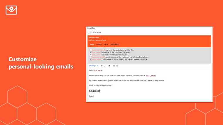 Talon Email Automation Screenshot