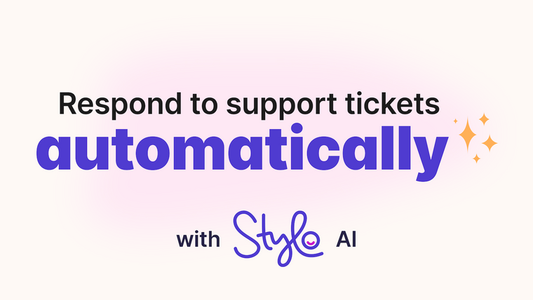 Stylo: AI in Zendesk Screenshot