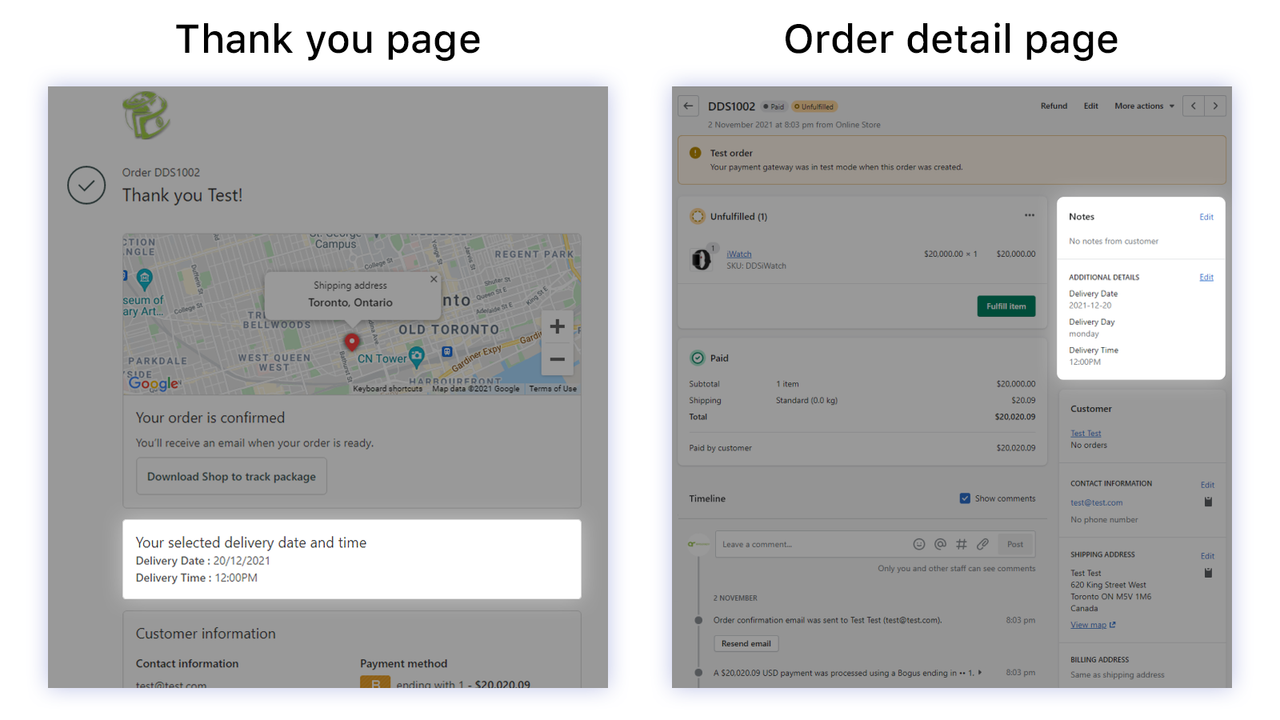 Plex: Delivery Estimation Date - How to Display Estimated Delivery Date and  Time in Shopify