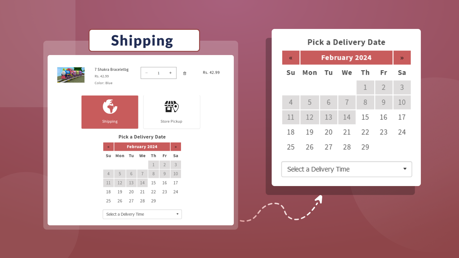How to Display an Estimated Delivery Date and Time on Shopify? [2022] -  LogBase