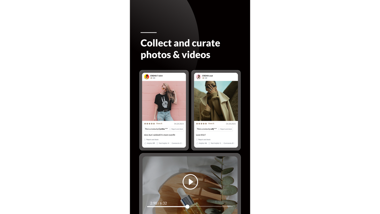 Collect and curate photos & videos