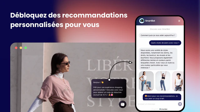 Recommandations personnalisées de produits