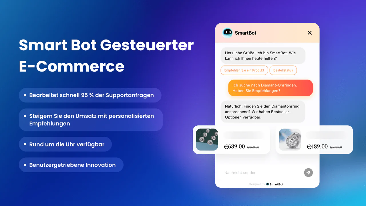 SmartBot, intelligenter Roboter für den Antrieb des E-Commerce