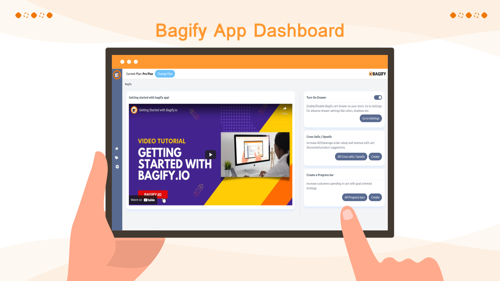 Bagify ‑ Upsell & Cross sell Screenshot