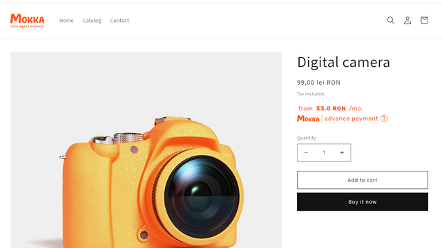 Mokka Product Details Page Widget