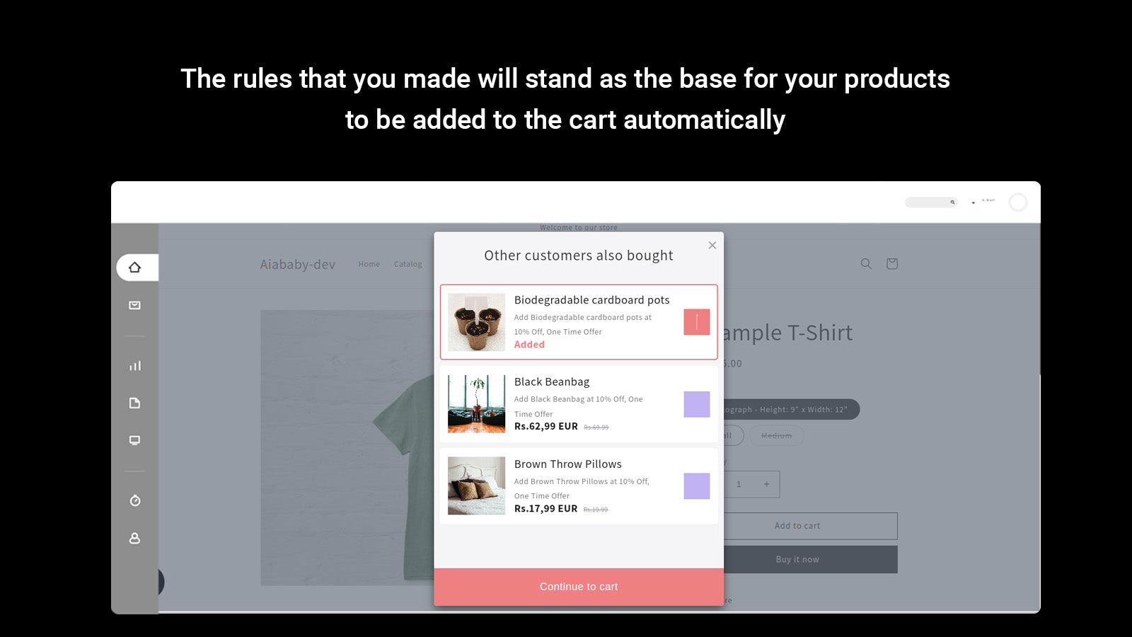 Carti Auto Add to Cart Screenshot