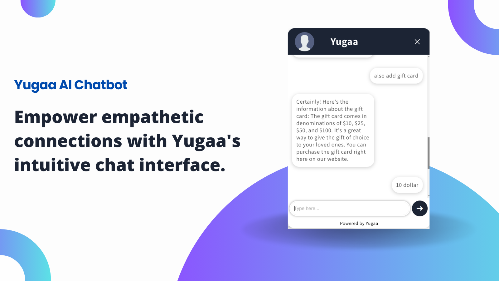 Chatbot de IA Yugaa