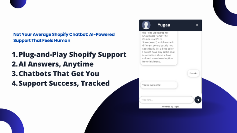Yugaa ‑ AI Chatbot Screenshot