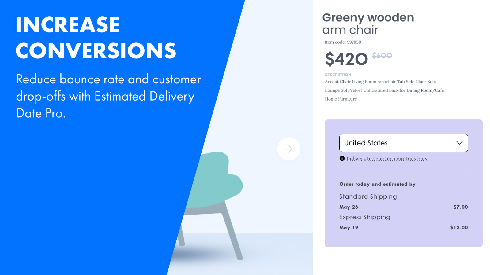 Estimated Delivery Dates & Rates - Boost Conversions