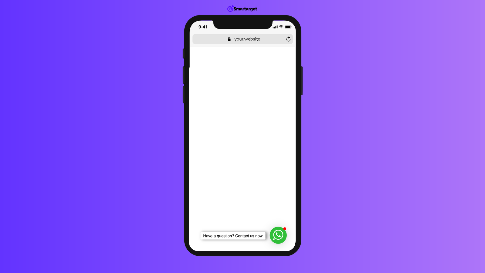 Schwebender Whatsapp-Button