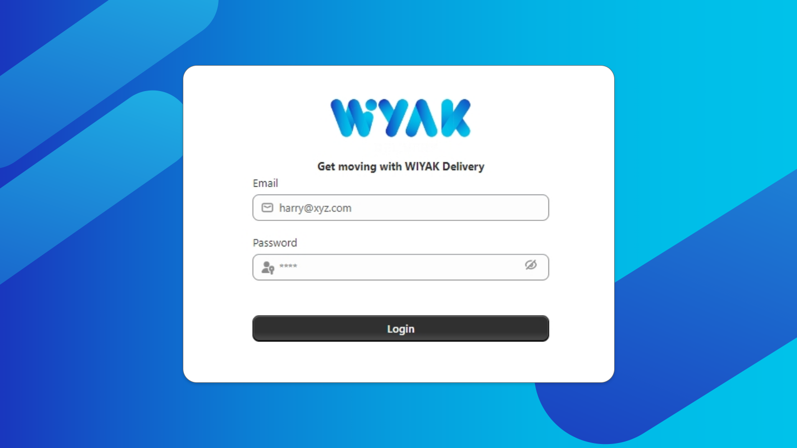 WIYAK DELIVERY CONSUMABLE