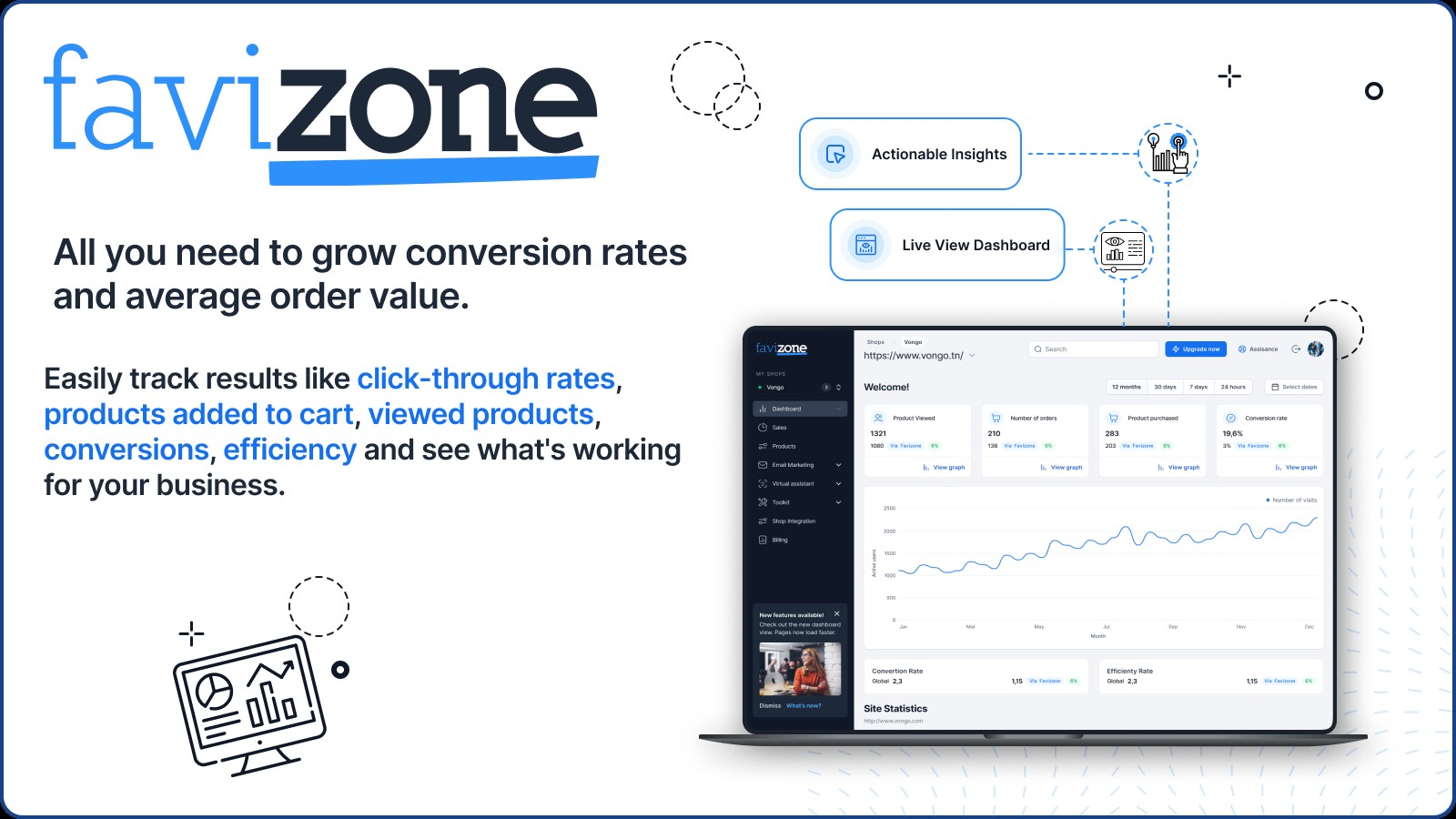 Favizone: Email Marketing Screenshot