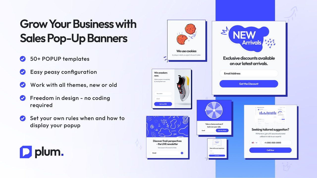 EcomSend Pop Ups, Email Popups - Email Popup, Newsletter, Grow