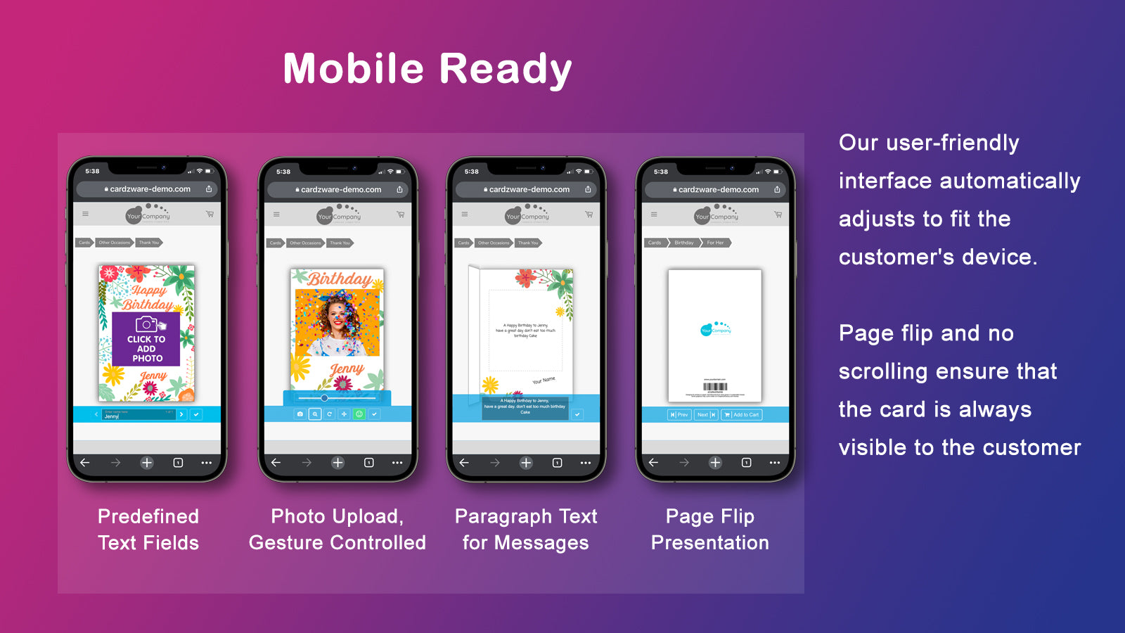 Cardzware: Greeting Cards Screenshot