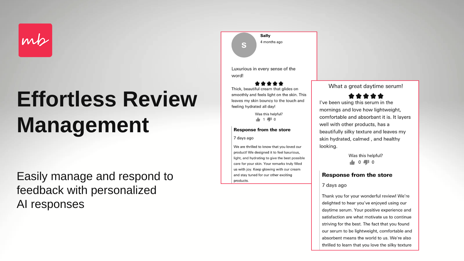 MyBranz FTC‑Compliant Reviews Screenshot