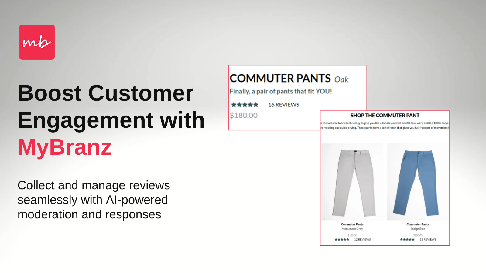 MyBranz FTC‑Compliant Reviews Screenshot