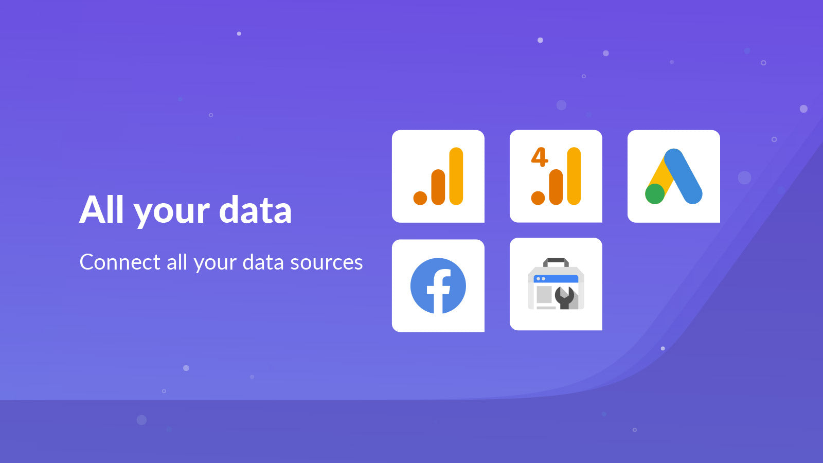 Many data-sources to choose from