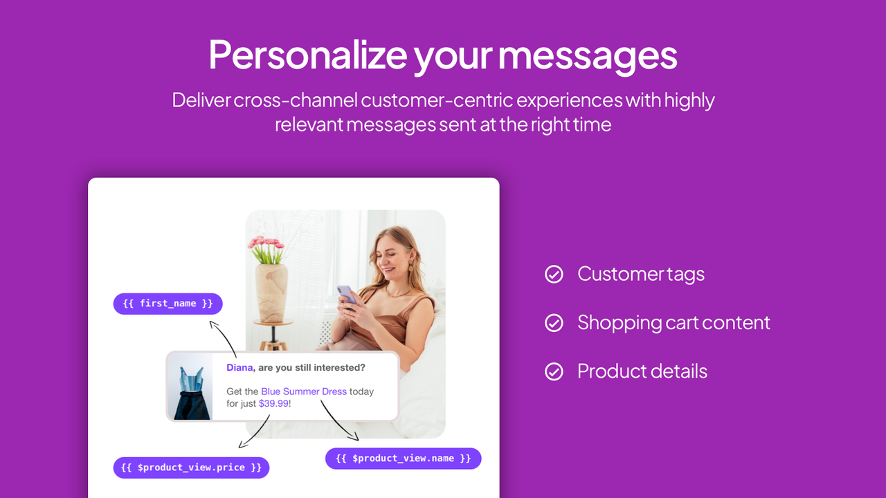 Personalize your messages