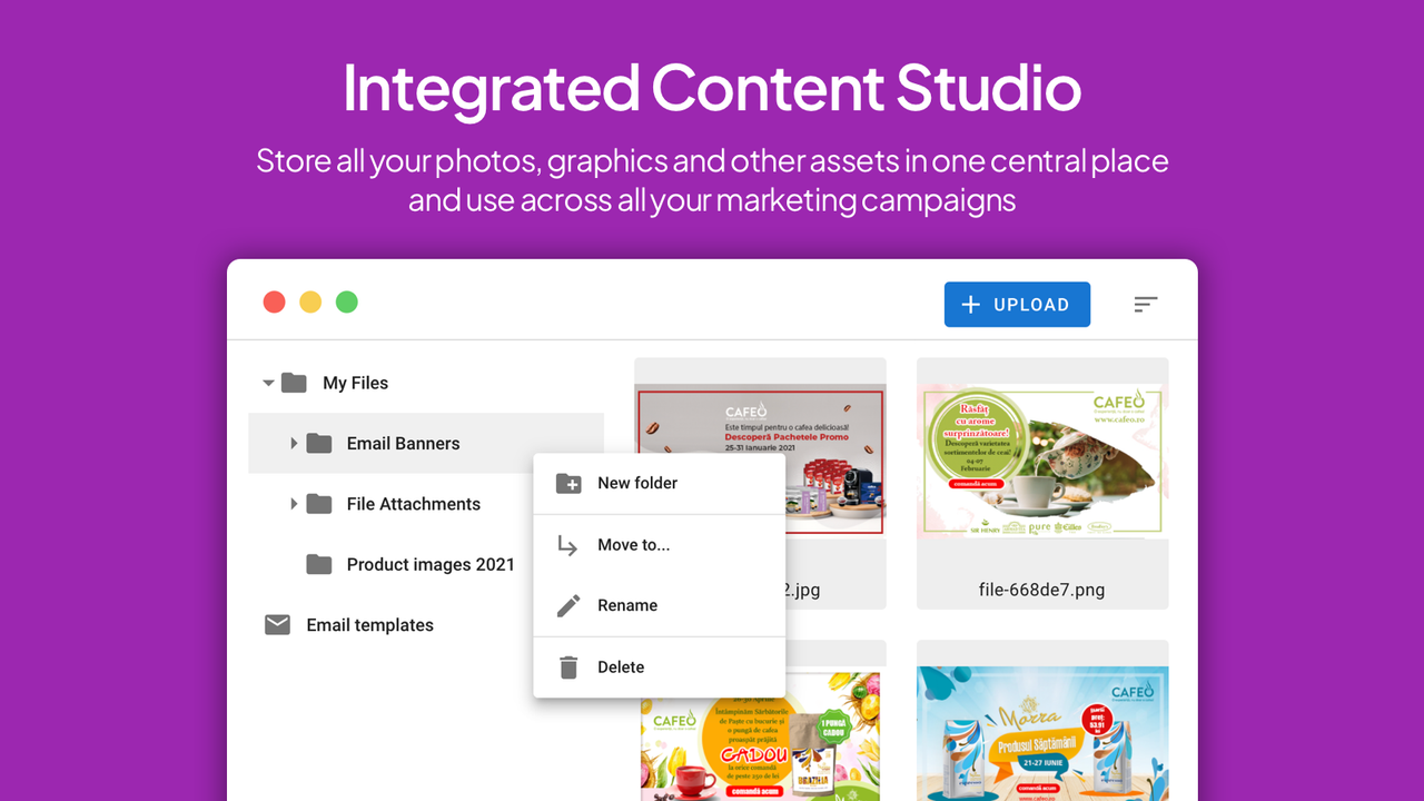 Integreret Content Studio